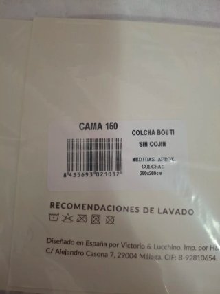 Colcha Bouti V&L Cama 150
