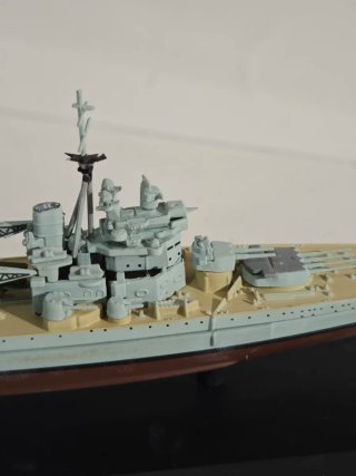 HMS Prince of Wales maqueta barco metal/plástico