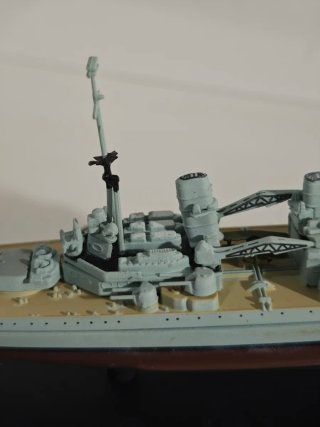HMS Prince of Wales maqueta barco metal/plástico