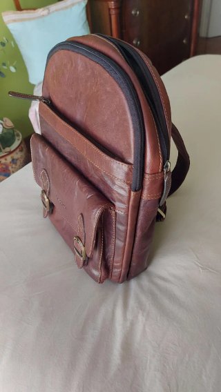 Borsa a tracolla Hermes in pelle