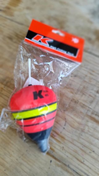 Flotador de pesca KALI Neopreno Pera 40g.