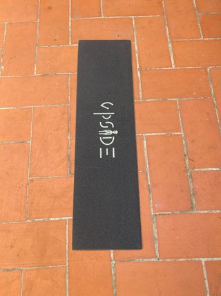 Lija Skate Alien fosforescente
