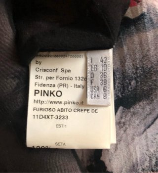 Abito Pinko donna fantasia floreale