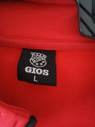 Sudadera GIOS Roja y Negra