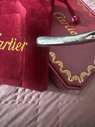 Brazalete Cartier LOVE Oro Blanco