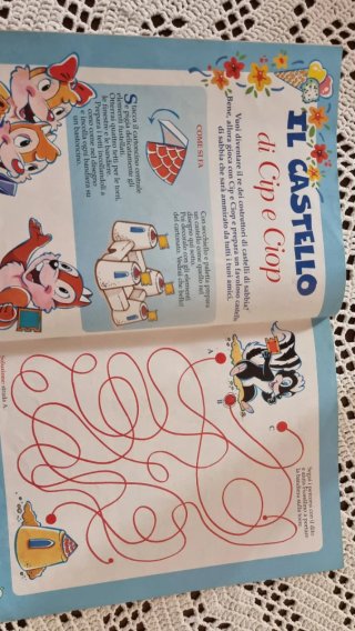 Rivista bambini. Vintage Cip&Ciop.