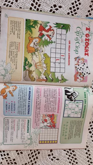 Rivista bambini. Vintage Cip&Ciop.