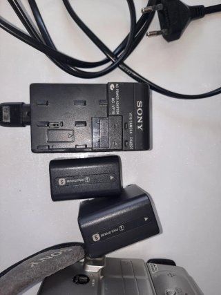 Cámara de vídeo Sony Plata/Negra