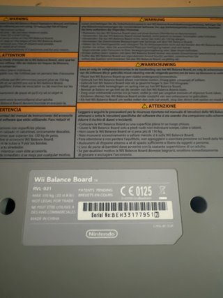 Tabla Wii Balance Board Nintendo