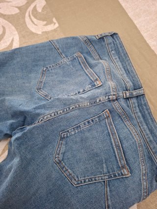 Vaqueros Mango Azules
