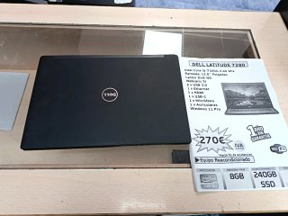 Portátil Dell Latitude 7280 12.5" 8GB RAM 256GB