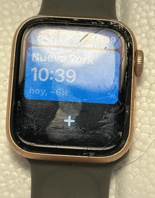 Apple Watch Series 5 40mm Oro Rosa Pantalla Agriet