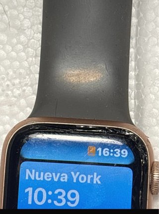 Apple Watch Series 5 40mm Oro Rosa Pantalla Agriet