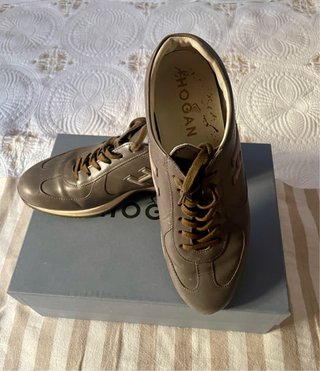 Lote Zapatillas Hogan Beige/Marrón