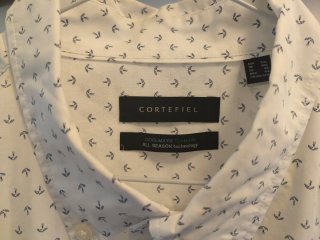 Camisa CORRIEL Hombre Talla XXL Estampado Anclas