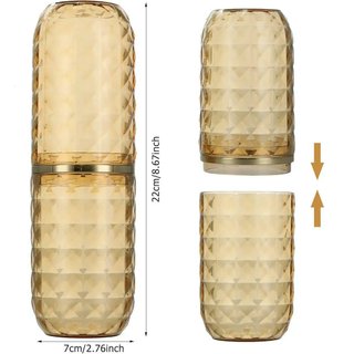 Estuche Portátil para Cepillo de Dientes Blanco