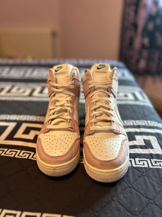 Nike Dunk High 1985 Pink Denim