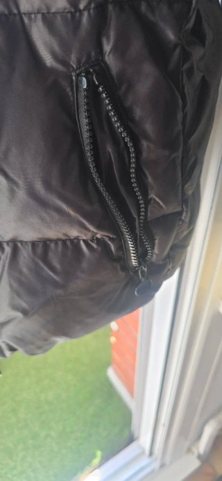 Chaqueta Moncler Negra Talla M