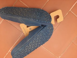 Chancletas Birkenstock T-39 Azul