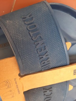 Chancletas Birkenstock T-39 Azul