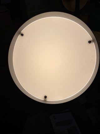 Lámpara de mesa vintage amarilla Ikea Ola Wihlborg