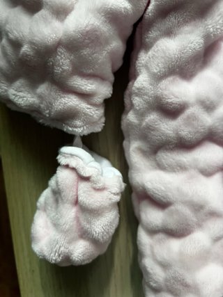 Buzo bebé rosa palo osito