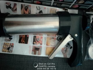 Pistola per biscotti con 8 ugelli e 13 dischi