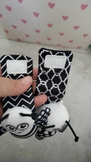Sonajeros para manos y pies de bebé