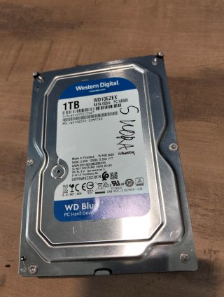 HDD 1 TB WD Blue 3,5" SATA 7200 RPM Disco Duro