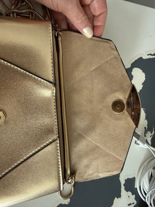 Bolso de fiesta dorado PARFOIS
