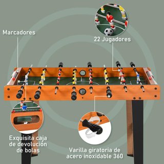 Calciobalilla in legno per bambini, calcio professionale