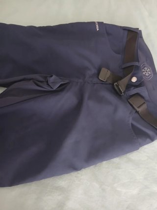 Pantalón senderismo cálido mujer Quechua azul