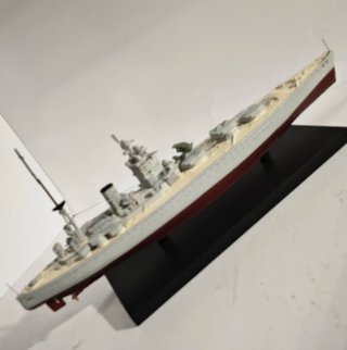 HMS Rodney maqueta de barco Metal y Plástico