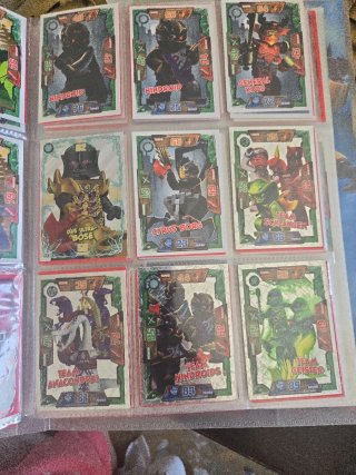 Álbum Lego Ninjago + mas 160 Cartas