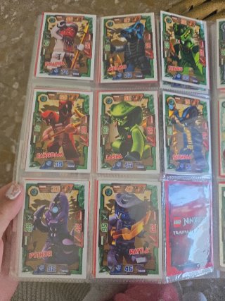 Álbum Lego Ninjago + mas 160 Cartas