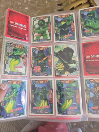 Álbum Lego Ninjago + mas 160 Cartas