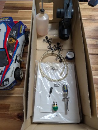 Coche radiocontrol gasolina Ford Focus