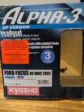 Coche radiocontrol gasolina Ford Focus
