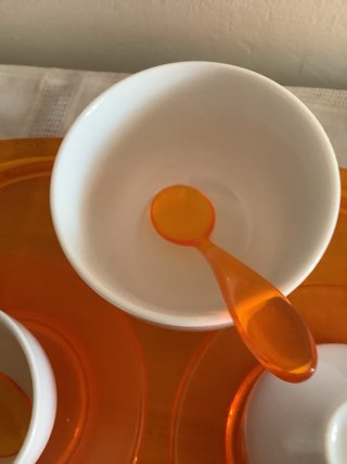 Servizio caffè Guzzini bicolore