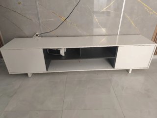 Mueble TV blanco moderno