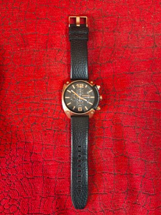 Reloj Diesel Overflow DZ4297 Oro Rosa Original.