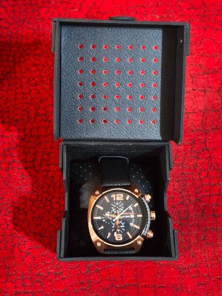 Reloj Diesel Overflow DZ4297 Oro Rosa Original.