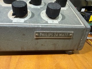 Amplificador Válvulas Phillips Cine 24W
