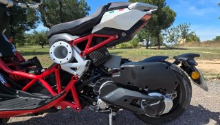Italjet Dragster 200 Roja y Blanca 2026 NUEVA
