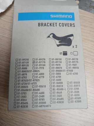 Cubiertas Shimano para manetas