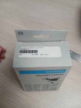 Cubiertas Shimano para manetas