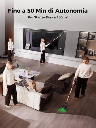 Proscenic P11 Ultra - Aspirapolvere Senza Fili