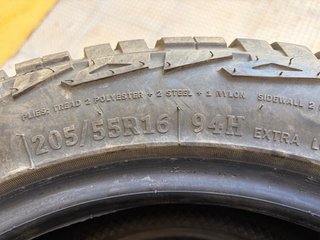 6 Neumáticos Off Road 205/55 R16 94H