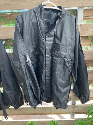 Chubasquero Moto Richa Talla L Negro