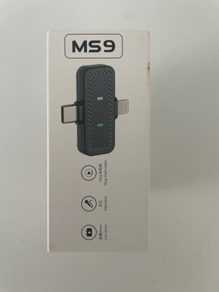 Micrófonos Inalámbricos MS9 Negros